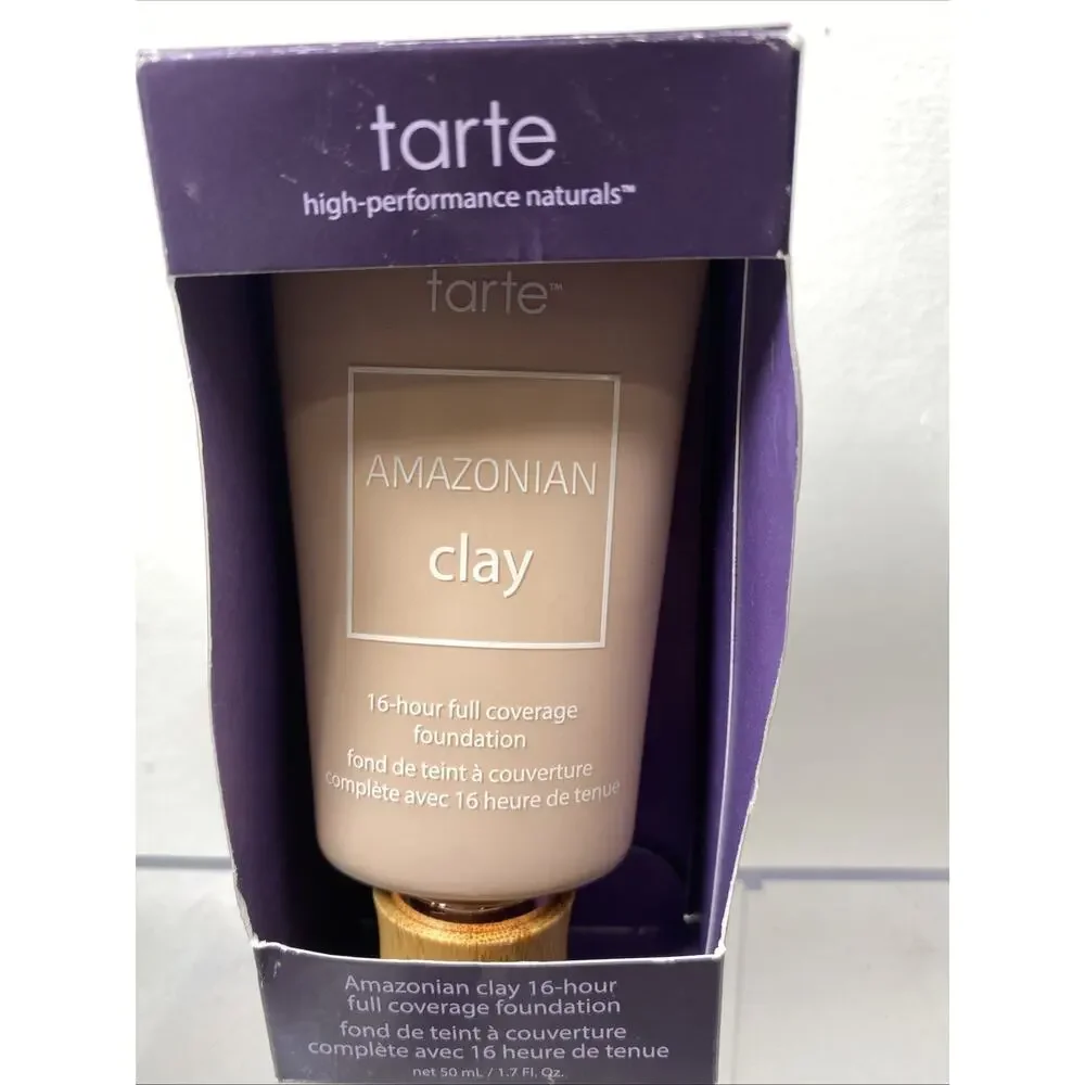 Tarte Amazonian Clay 16-Hour Full Coverage Foundation 1.7 fl oz 25H Light Honey